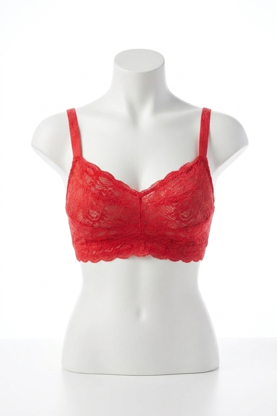 NEW COSABELLA never say never curvy sweetie bralette in mystic red